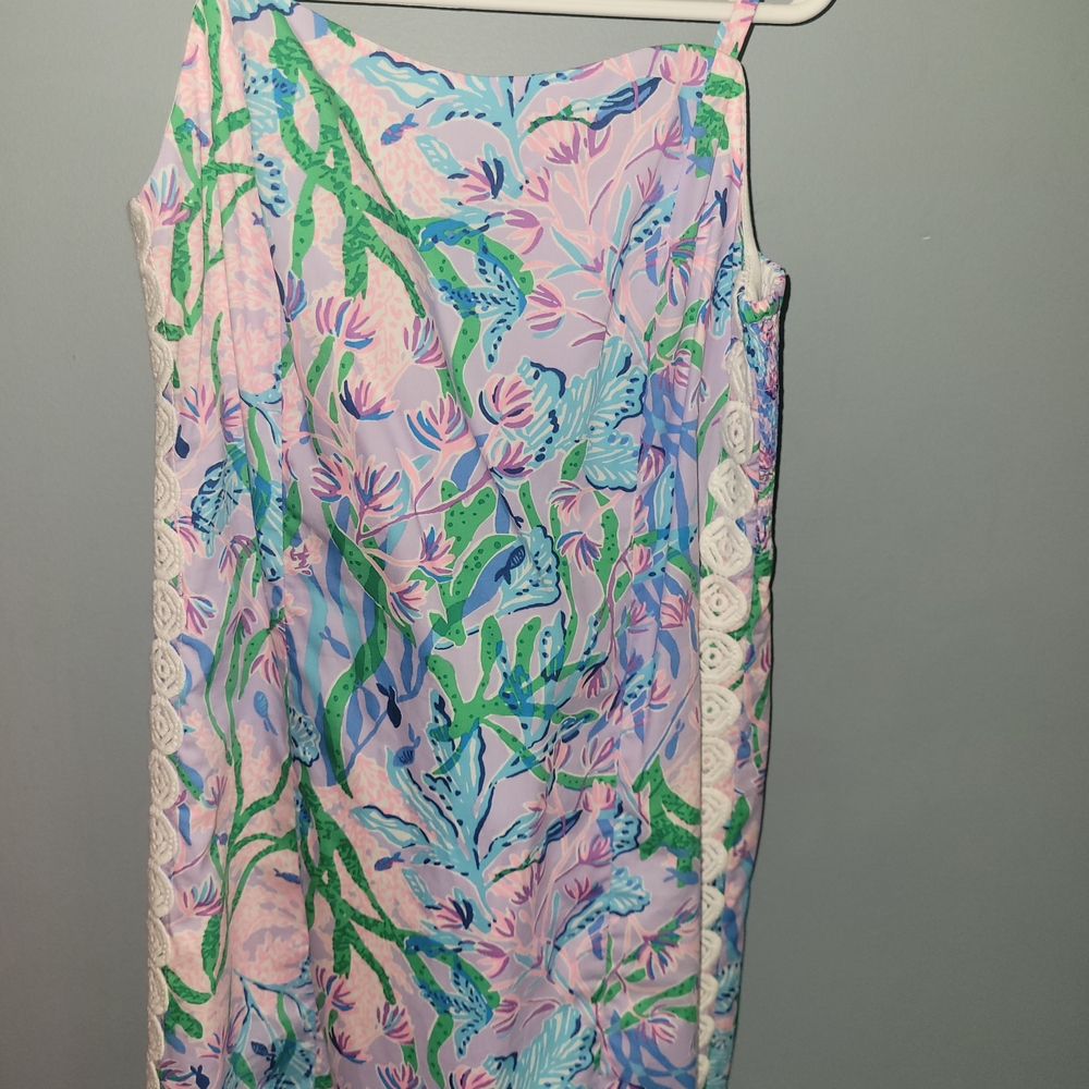 Lilly Pulitzer Kids Dress in Pink and Green